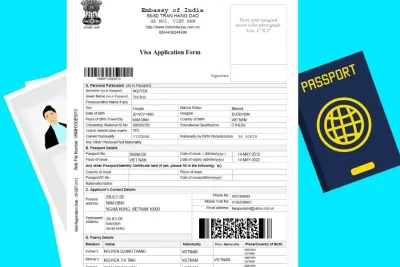 Hồ sơ xin visa Ấn Độ